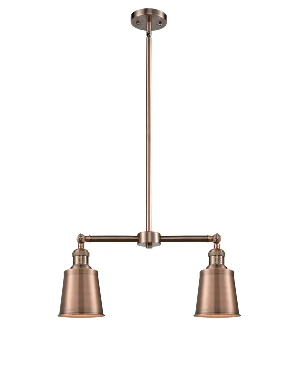 One of our largest and original collections, the Franklin Restoration is made up of a vast selection of heavy metal finishes and a large array of metal and glass shades that bring a touch of industrial into your home.