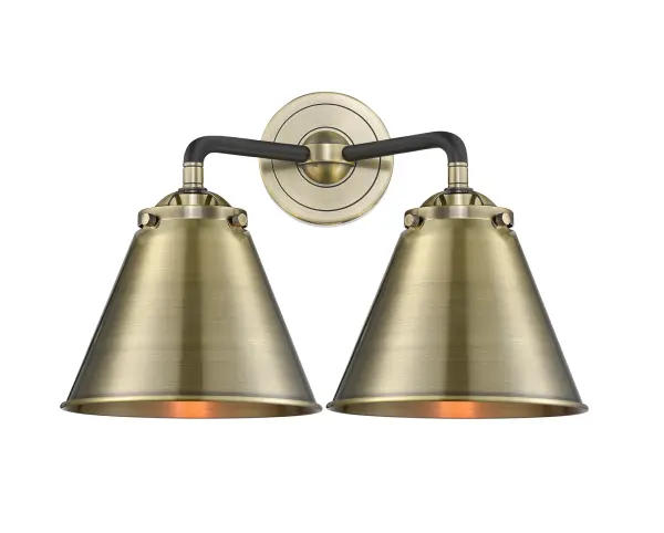 It's all in the details of the Nouveau line. A detailed base with sleek metal arm leads you to an absolutely gorgeous glass bulb that adds an unparalleled flair to any room you place these fixtures.