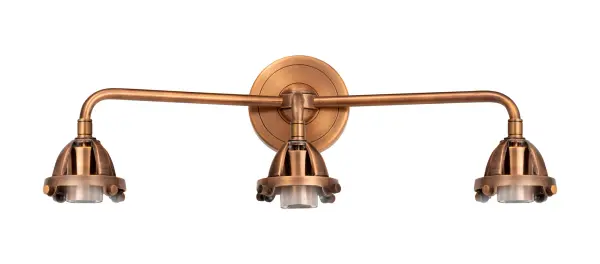 The Nouveau 2 is a highly detailed work of art that draws the eyes into its base and arm detail. The true show stopping piece is the beautifully curved glass shade that's sure to wow you and guests alike.
