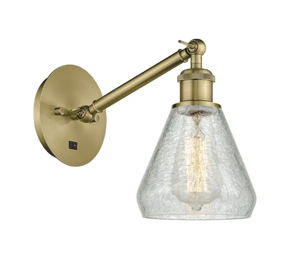 A truly dynamic fixture, the Ballston fits seamlessly amidst most décor styles. Its sleek design and vast offering of finishes and shade options makes the Ballston an easy choice for all homes.