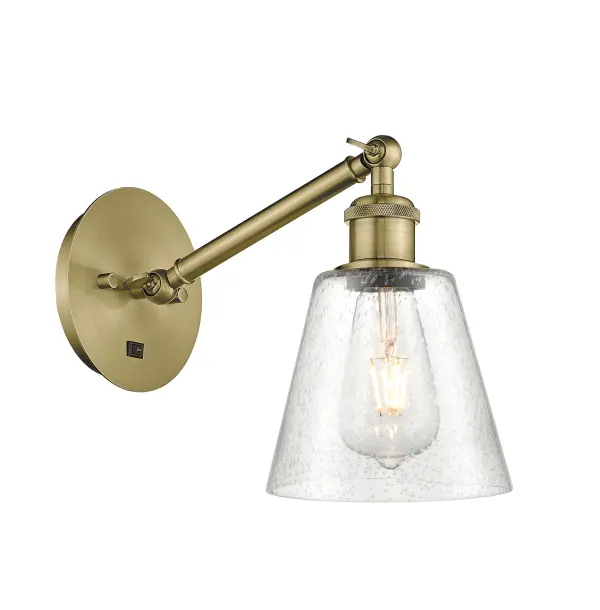 A truly dynamic fixture, the Ballston fits seamlessly amidst most décor styles. Its sleek design and vast offering of finishes and shade options makes the Ballston an easy choice for all homes.