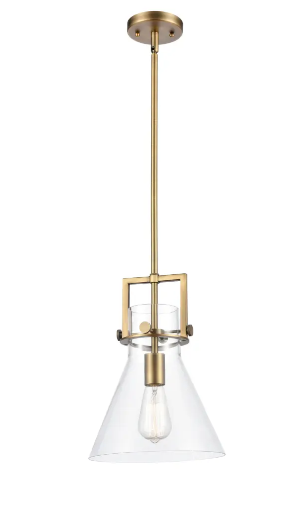 The Newton is a modern industrial collection that incorporates Exceptional architectural details and heavy metal design. These fixtures come together with a cone, bell, or sphere shaped shade, in metal or glass. Making this collection perfect for creating a truly exceptional space.