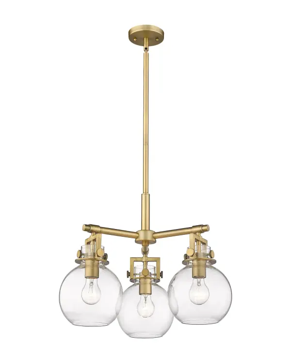 The Newton Sphere is a modern industrial collection that incorporates exceptional architectural details with a beautiful globe shaped shade. The iconic sphere shaped shade is available in either glass or heavy spun metal, making this collection perfect for creating a truly exceptional space.