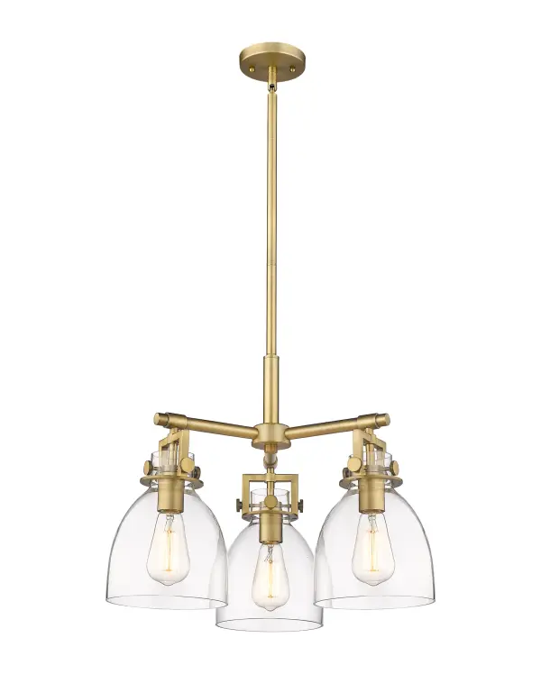 The Newton Bell is a modern industrial collection that incorporates exceptional architectural details and classic bell shaped shade. The delicately curved glass or metal shade complements the clean lines of this restoration inspired line of fixtures. The Newton Bell pendant is the ultimate choice for a kitchen light that combines functionality with contemporary design.