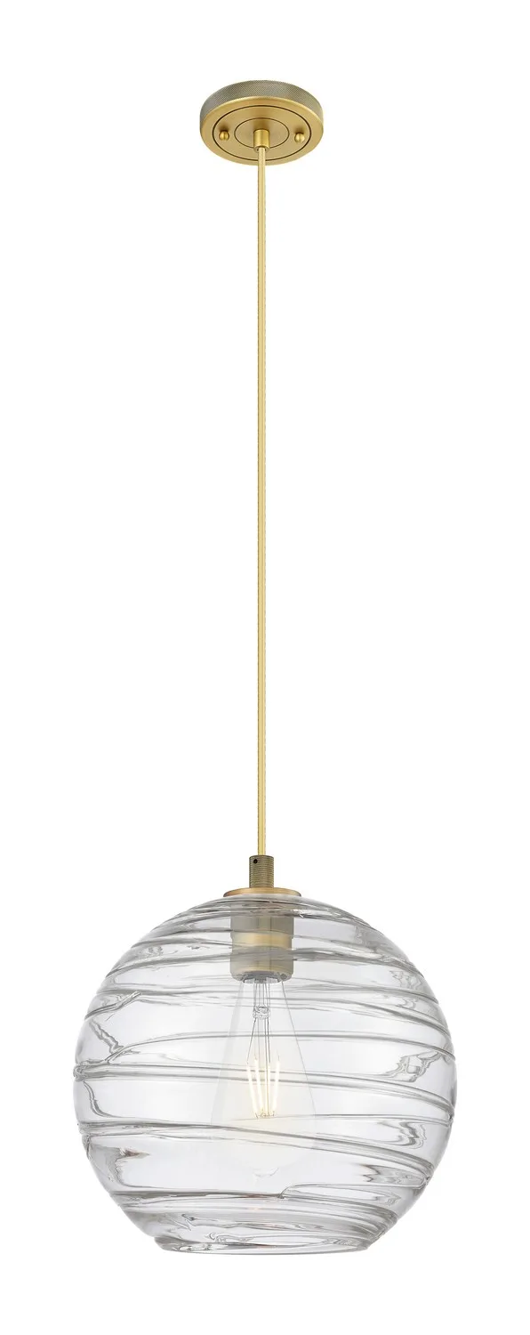 Crown Point - Brushed Brass - Pendant