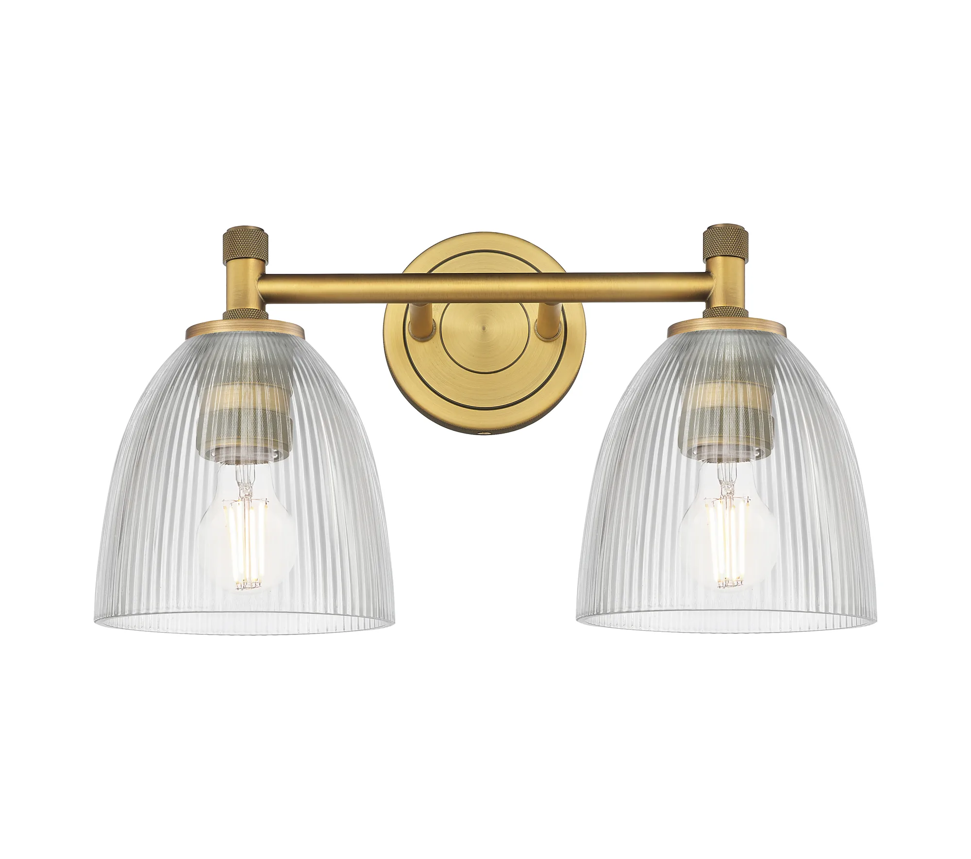 Castile - 2 Light - Seedy Shade - Bath Vanity Light