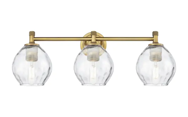 Details abound in the Crown Point Collection with an industrial take on modern sophistication. This stunning line of fixtures features cylindrical glass set in an updated restoration style frame with intricate knurling detail on the sockets, canopy, and finials. - alternate view