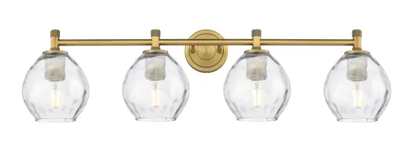 Details abound in the Crown Point Collection with an industrial take on modern sophistication. This stunning line of fixtures features cylindrical glass set in an updated restoration style frame with intricate knurling detail on the sockets, canopy, and finials.