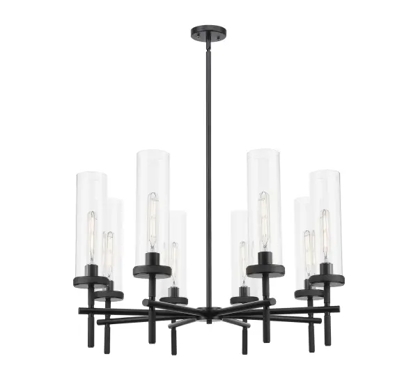 The Lincoln collection makes a statement with bold and striking details. The impressive glass cylinder shade sits atop a refined metal frame that features perfectly placed knurling details. Lincoln is a gorgeous addition to traditional or restoration decor.
