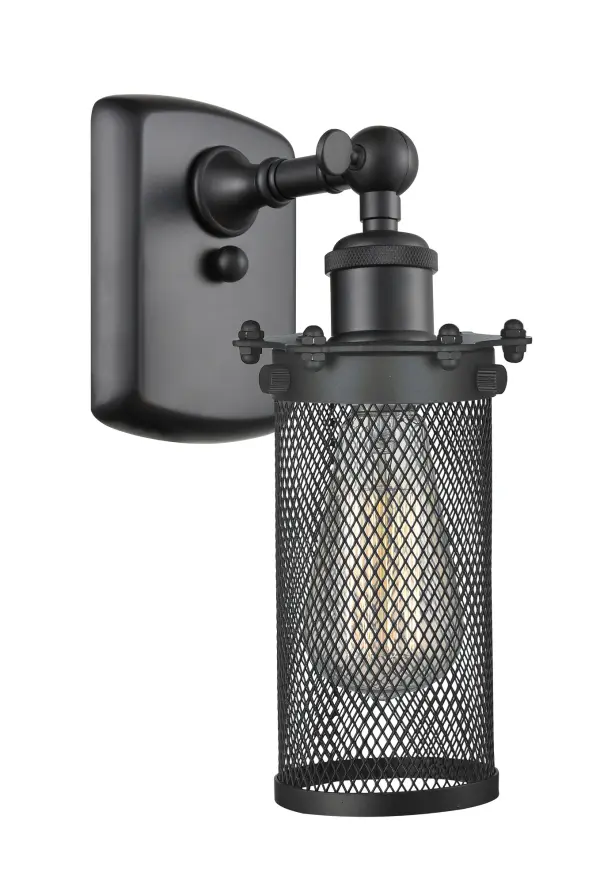The Austere makes quite an impact. Its industrial vintage look transports you back in time while still offering a crisp contemporary feel. This sultry collection has a 180 degree adjustable swivel that allows for more depth of lighting when needed. - alternate view