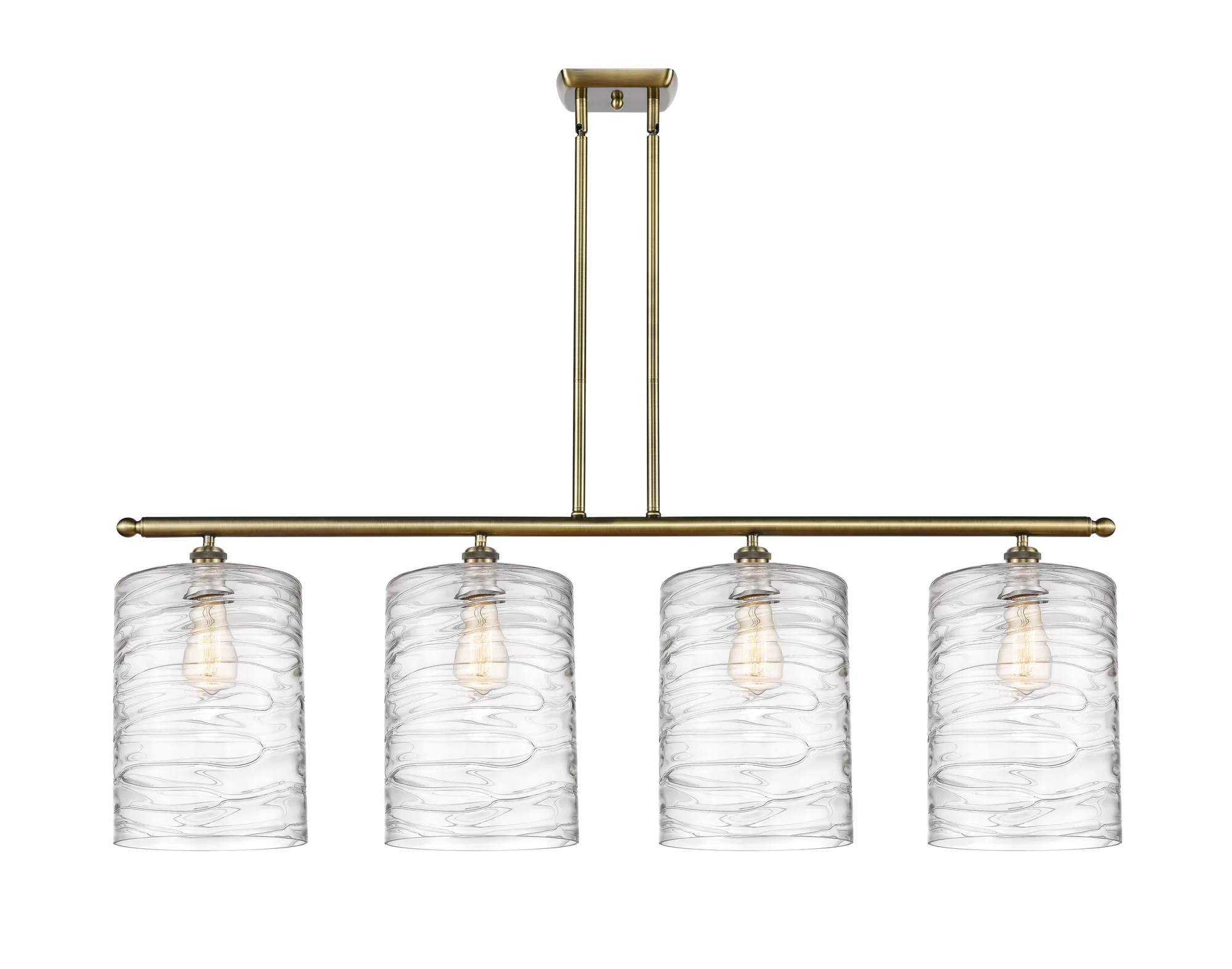 Cobbleskill - Antique Brass - Island Light