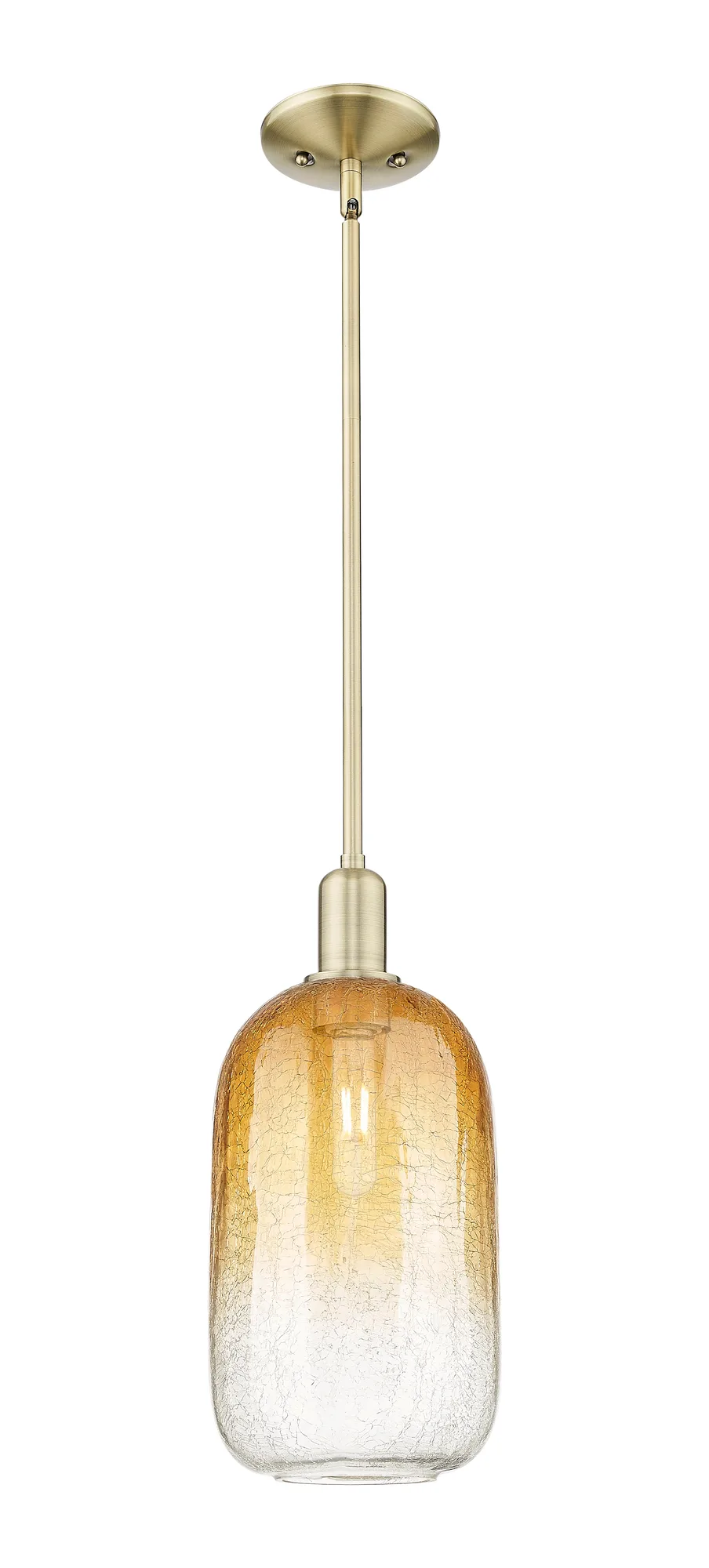 Brookhaven Cloche - Antique Brass - Mini Pendant