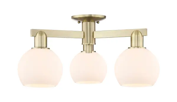 A truly dynamic fixture, the Arcadia fits seamlessly amidst most décor styles. Its sleek design and vast offering of finishes and shade options makes the Arcadia an easy choice for all homes.