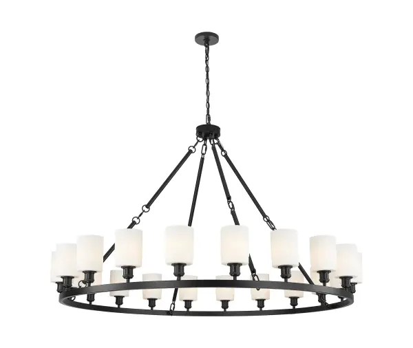 A truly dynamic fixture, the Saloon fits seamlessly amidst most décor styles. Its sleek design and vast offering of finishes and shade options makes the Saloon an easy choice for all homes.