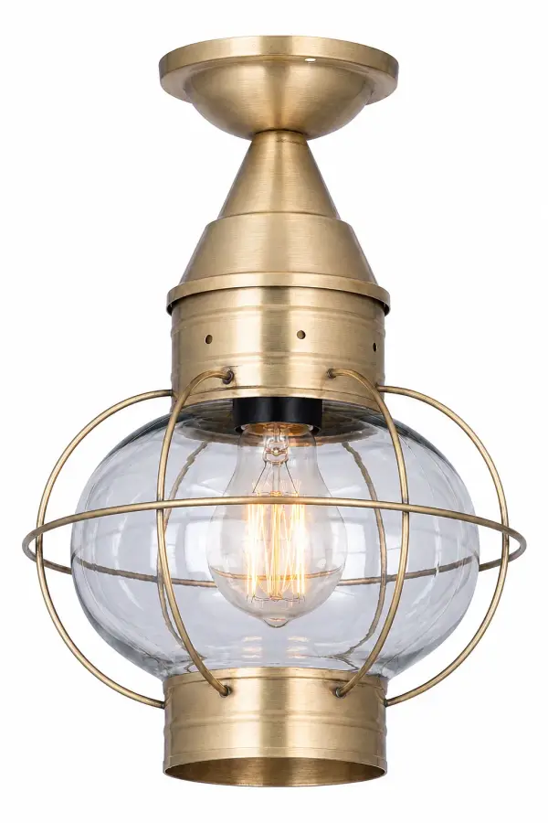 Inspired by classic onion lanterns, THE ELLINGTON COLLECTION brings timeless coastal charm to your home. Rounded glass and hand-finished metalwork create a warm, welcoming glow with a sense of history. Offered in multiple sizes and finishes, it’s perfect for lighting the path home in style.