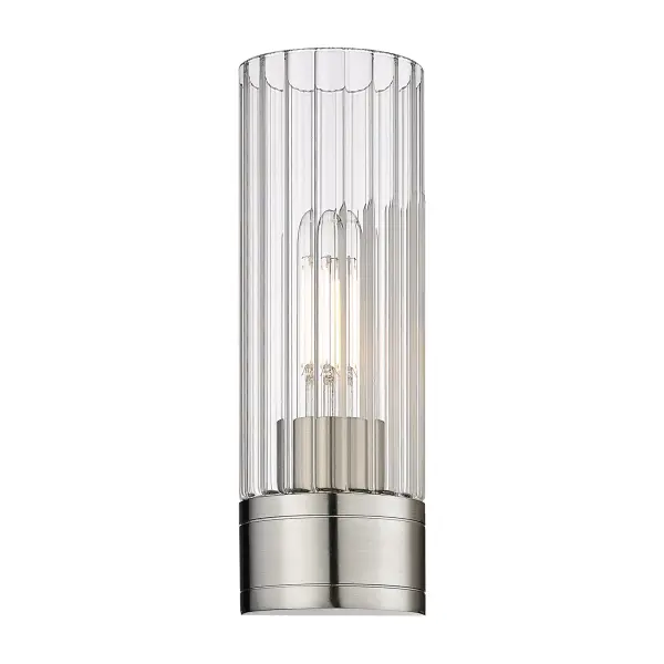 Empire is a showstopper and presents sophisticated style through subtle design. This exquisite line of fixtures features refined fluted pillar glass shades set in a delicately detailed metal frame.