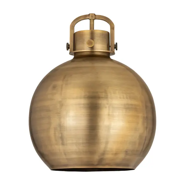 The Newton Sphere is a modern industrial collection that incorporates exceptional architectural details with a beautiful globe shaped shade. The iconic sphere shaped shade is available in either glass or heavy spun metal, making this collection perfect for creating a truly exceptional space.