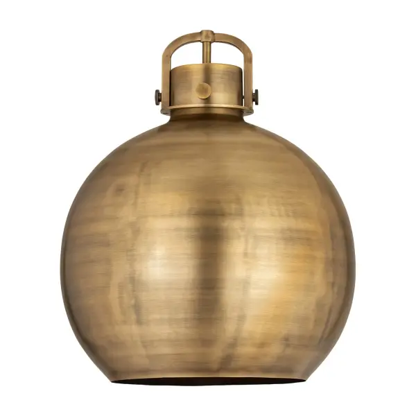 The Newton Sphere is a modern industrial collection that incorporates exceptional architectural details with a beautiful globe shaped shade. The iconic sphere shaped shade is available in either glass or heavy spun metal, making this collection perfect for creating a truly exceptional space.