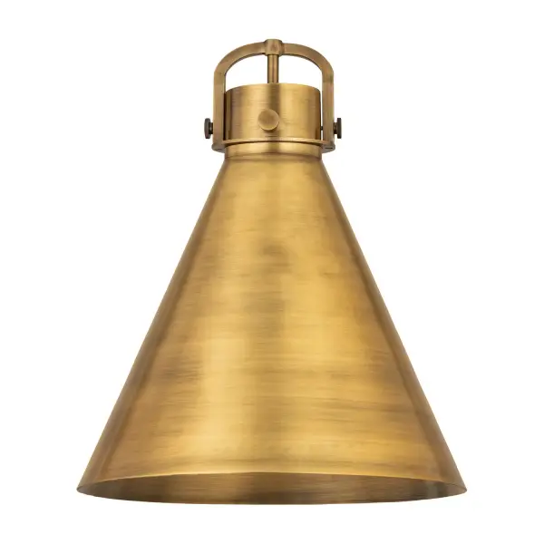The Newton Cone is a modern industrial collection that incorporates exceptional architectural details and an equally striking cone shaped shade. The geometric shape of the glass or metal shade give this collection a charming and timeless presence.