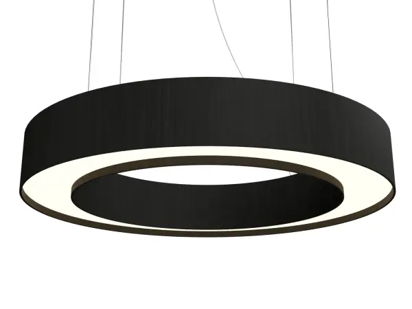 Wooden decorative luminaire with contemporary, timeless design in natural wood veneer or Italian lacquer finish. Proudly made in Brazil, combining high-end technology and the irreplaceable manual finishing. Collection: Cylindrical Designer: Studio Accord Finish: Charcoal Width: 27.56" Height: 5.31" Weight: 10.03 lb Wire: 118" Maximum Wattage: 48.00 W Bulb Type: Module Bulb Base: INTEGRATED Light Source: LED Light Output: 3300.00 lm Delivered Lumens: 3850.00 lm Color Temperature: 3000 K CRI: 90 Rated Average Life: 50,000 Voltage: 120.00 V Material: Wood veneer, MDF Country of Origin: Brazil Safety Listing: UL Safety Rating: Damp Connection: Hard Wired LED Manufacturer Warranty: 5 Years