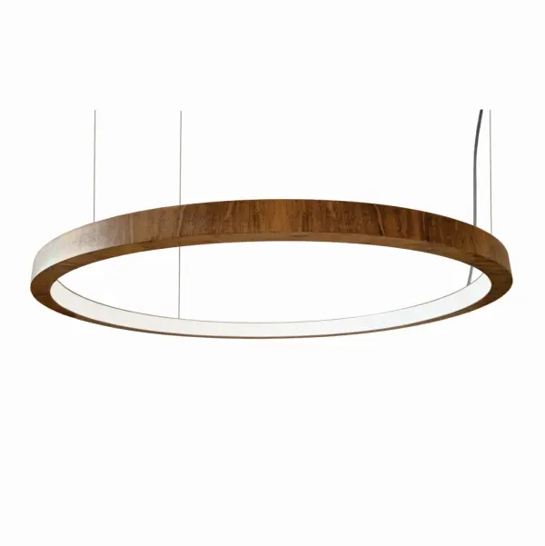 Wooden decorative luminaire with contemporary, timeless design in natural wood veneer or Italian lacquer finish. Proudly made in Brazil, combining high-end technology and the irreplaceable manual finishing. Collection: Frame Designer: Studio Accord Finish: Imbuia Width: 35.43" Height: 1.18" Weight: 3.42 lb Wire: 118" Maximum Wattage: 28.80 W Bulb Type: Strip Bulb Base: INTEGRATED Light Source: LED Light Output: 1685.00 lm Delivered Lumens: 1887.00 lm Color Temperature: 3000 K CRI: 90 Rated Average Life: 50,000 Voltage: 120.00 V Material: Wood veneer, MDF Country of Origin: Brazil Safety Listing: UL Safety Rating: Damp Connection: Hard Wired LED Manufacturer Warranty: 5 Years Spec Sheet Instructions
