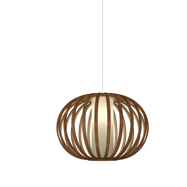 Collection: Balloon Designer: Studio Accord Finish: Imbuia Width: 19.69" Height: 13.58" Weight: 6.95 lb Wire: 118" Number of Bulbs: 1 Maximum Wattage: 25.00 W Bulb Type: A19 Bulb Base: E26 CRI: 90 Voltage: 120.00 V Material: Wood veneer, MDF Country of Origin: Brazil Safety Listing: UL Safety Rating: Damp Connection: Hard Wired Manufacturer Warranty: 5 Years