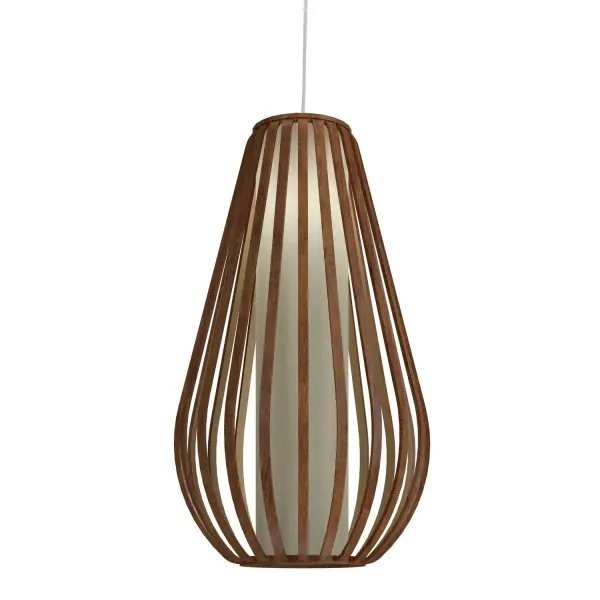 Collection: Balloon Designer: Studio Accord Finish: Imbuia Width: 16.14" Height: 27.56" Weight: 9.62 lb Wire: 118" Number of Bulbs: 1 Maximum Wattage: 25.00 W Bulb Type: A19 Bulb Base: E26 CRI: 90 Voltage: 120.00 V Material: Wood veneer, MDF Country of Origin: Brazil Safety Listing: UL Safety Rating: Damp Connection: Hard Wired Manufacturer Warranty: 5 Years
