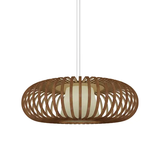Collection: Balloon Designer: Studio Accord Finish: Imbuia Width: 31.50" Height: 9.65" Weight: 21.04 lb Wire: 118" Number of Bulbs: 12 Maximum Wattage: 25.00 W Bulb Type: A19 Bulb Base: E26 CRI: 90 Voltage: 120.00 V Material: Wood veneer, MDF, Metal Country of Origin: Brazil Safety Listing: UL Safety Rating: Damp Connection: Hard Wired Manufacturer Warranty: 5 Years
