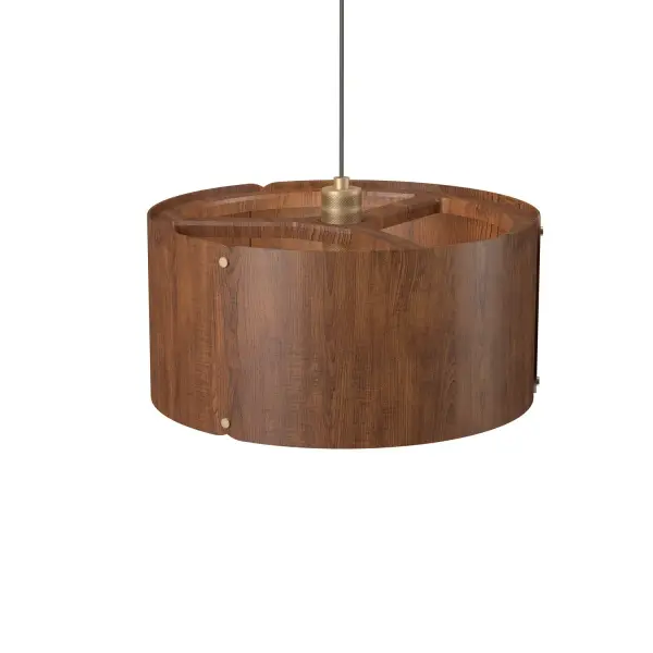 The Element pendant brings natural beauty to modern spaces with its Imbuia wood finish. At just over 10 inches, this compact fixture delivers warm, focused lighting perfect for intimate dining areas and task spaces.