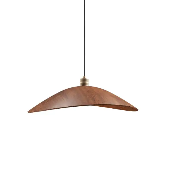 Collection: Oyster Designer: Studio Accord Finish: Imbuia Width: 20.47" Height: 7.87" Length: 24.41" Weight: 13.89 lb Wire: 118" Number of Bulbs: 1 Maximum Wattage: 25.00 W Bulb Type: A19 Bulb Base: E26 Voltage: 120.00 V Material: Wood veneer, MDF Country of Origin: Brazil Safety Listing: UL Safety Rating: Damp Connection: Hard Wired Manufacturer Warranty: 5 Years