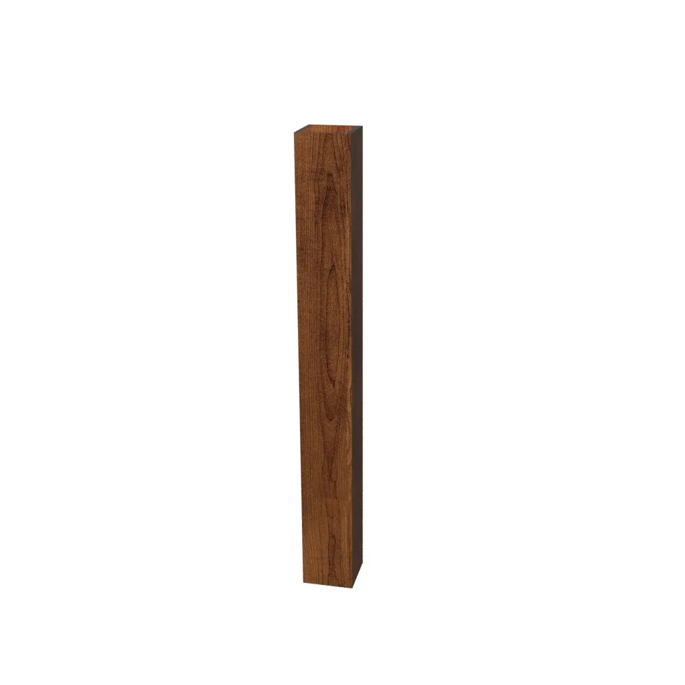 Clean LED Wall Lamp in Imbuia