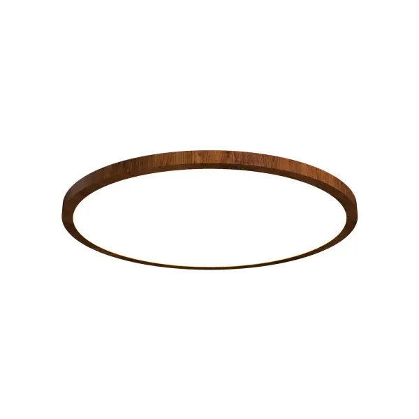 Wooden decorative luminaire with contemporary, timeless design in natural wood veneer or Italian lacquer finish. Proudly made in Brazil, combining high-end technology and the irreplaceable manual finishing. Collection: Cylindrical Designer: Studio Accord Finish: Imbuia Width: 13.78" Height: 3.54" Weight: 8.16 lb Maximum Wattage: 22.90 W Bulb Type: Strip Bulb Base: INTEGRATED Light Source: LED Light Output: 1076.00 lm Delivered Lumens: 1756.00 lm Color Temperature: 3000 K CRI: 90 Rated Average Life: 50,000 Voltage: 120.00 V Material: Wood veneer, MDF Country of Origin: Brazil Safety Listing: UL Safety Rating: Damp Connection: Hard Wired ADA LED Manufacturer Warranty: 5 Years Spec Sheet Instructions