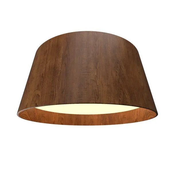 Wooden decorative luminaire with contemporary, timeless design in natural wood veneer or Italian lacquer finish. Proudly made in Brazil, combining high-end technology and the irreplaceable manual finishing. Collection: Squadro Designer: Studio Accord Finish: Imbuia Width: 29.53" Height: 13.78" Weight: 14.33 lb Maximum Wattage: 36.00 W Bulb Type: Module Bulb Base: INTEGRATED Light Source: LED Light Output: 2475.00 lm Delivered Lumens: 1650.00 lm Color Temperature: 3000 K CRI: 90 Rated Average Life: 50,000 Voltage: 120.00 V Material: Wood veneer, MDF Country of Origin: Brazil Safety Listing: UL Safety Rating: Damp Connection: Hard Wired LED Manufacturer Warranty: 5 Years Spec Sheet Instructions