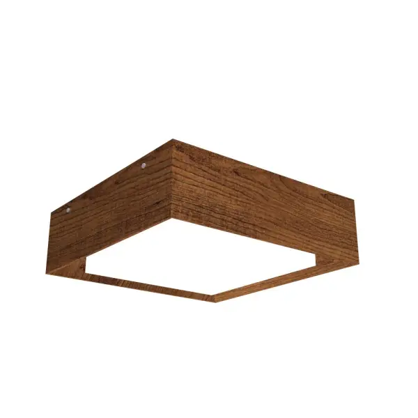 Wooden decorative luminaire with contemporary, timeless design in natural wood veneer or Italian lacquer finish. Proudly made in Brazil, combining high-end technology and the irreplaceable manual finishing. Collection: Squares Designer: Studio Accord Finish: Imbuia Width: 23.62" Height: 4.72" Length: 23.62" Weight: 7.94 lb Wire: 118`` Maximum Wattage: 48.00 W Bulb Type: Module Bulb Base: INTEGRATED Light Source: LED Light Output: 3300.00 lm Delivered Lumens: 3300.00 lm Color Temperature: 3000 K CRI: 90 Rated Average Life: 50,000 Voltage: 120.00 V Material: Wood veneer, MDF Country of Origin: Brazil Safety Listing: UL Safety Rating: Damp Connection: Hard Wired LED Manufacturer Warranty: 5 Years Spec Sheet Instructions